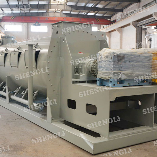 CMS-15000 单轴连续式搅拌机，用于固废处理